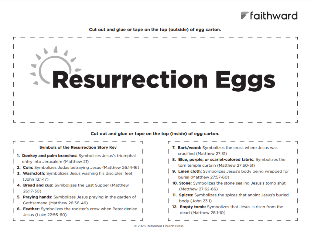 DIY Resurrection Eggs for Holy Week Faithward org